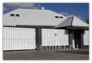 Фото белого забора из штакетника в Талдыкоргане